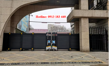 Cổng xếp trượt từng cánh Cổng xếp trượt từng cánh
